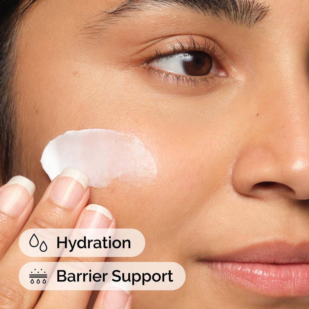 The Ordinary skincare travel set featuring Squalane Cleanser and Natural Moisturizing Factors + HA in 1.7oz and 1oz sizes.