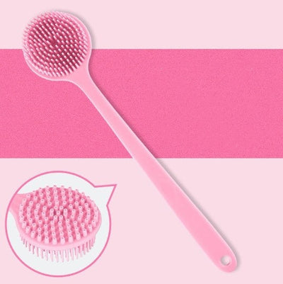 ScrubEase | Rugborstel met Lange Steel – Diepe Reiniging & Exfoliatie