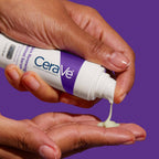 CeraVe Anti-Aging Retinol Serum for face with hyaluronic acid, niacinamide, and ceramides, promoting smooth, bright skin.