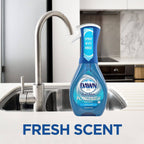 Dawn Platinum Powerwash Dish Spray, Dish Soap Liquid, Fresh Scent Bundle, 1 Spray + 3 Refills, 16oz Each (Pack of 4)