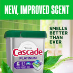 Cascade Platinum Dishwasher Pods, Dishwasher Detergent, Dish Detergent Soap, Fresh, 71 count
