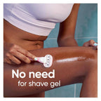 Gillette Venus ComfortGlide White Tea Women's Razor Blades, 3-Blade Razor Refills, 6 Count, Holiday Gifts for Women