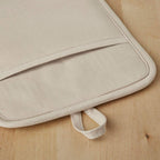 KitchenAid Ribbed Soft Silicone Pot Holder 2-Pack Set, Milkshake Tan, 7"x9"