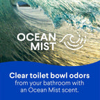 CLOROX Toilet Bowl Cleaner Clinging Bleach Gel, Ocean Mist, 24 Fl Oz, Pack of 2 (Package May Vary)
