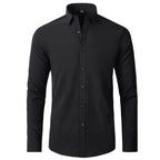 Anti-Wrinkle Stretch Shirt with Elegant Fit