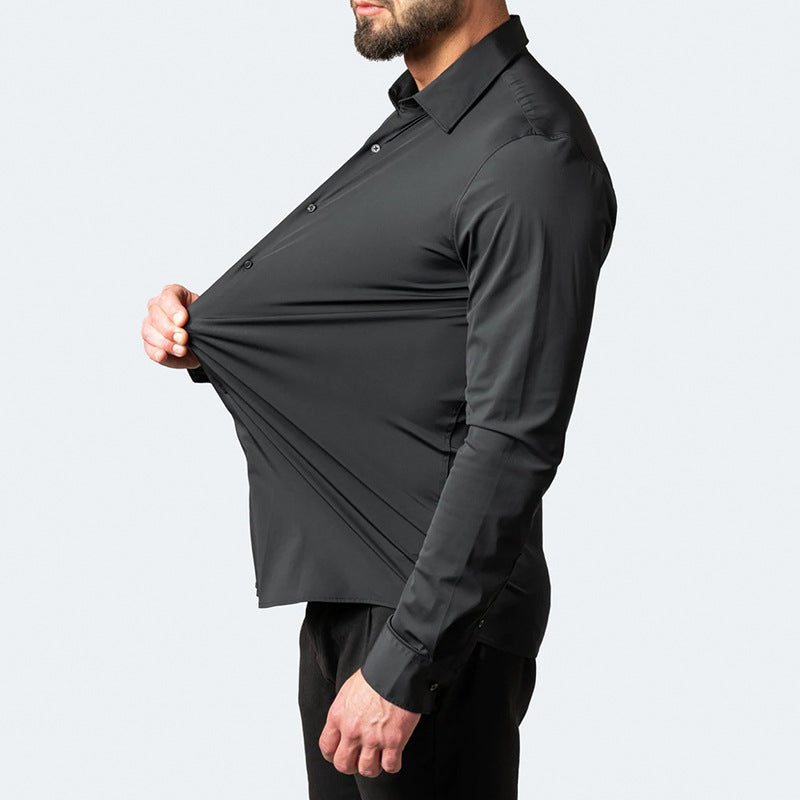 Men's Anti-Wrinkle Shirt | Stretch Elegant Fit