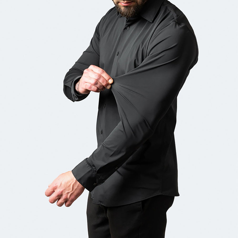 Anti-Wrinkle Stretch Shirt with Elegant Fit