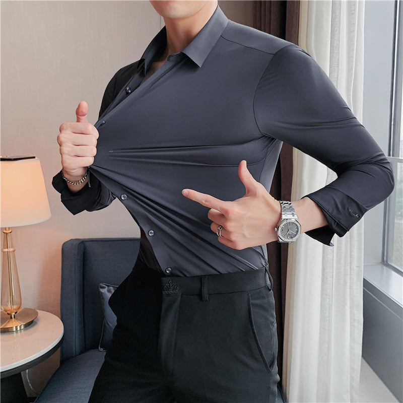 Men's Anti-Wrinkle Shirt | Stretch Elegant Fit