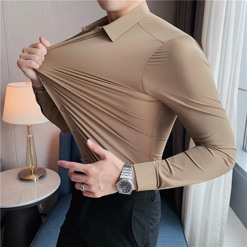 Men's Anti-Wrinkle Shirt | Stretch Elegant Fit