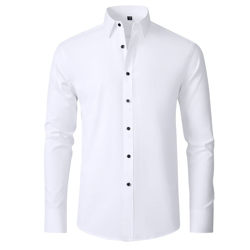 Anti-Wrinkle Stretch Shirt with Elegant Fit