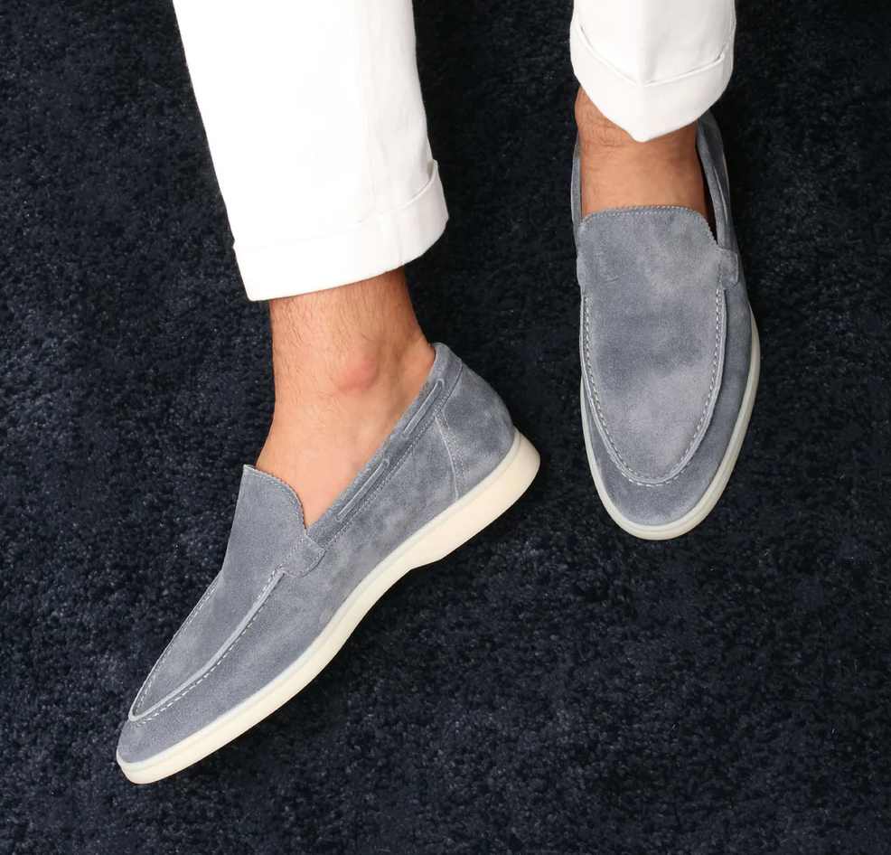 Moccasins with Slip-On Design for Men