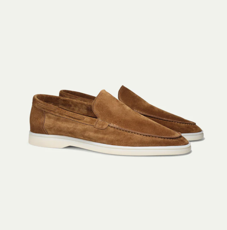 Moccasins with Slip-On Design for Men