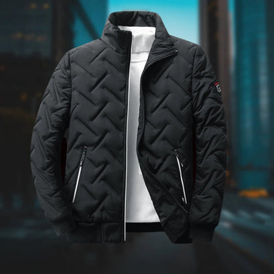 Men’s fashion jacket with plush lining