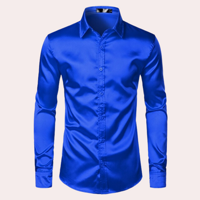 Stylish men's shirt with long sleeves