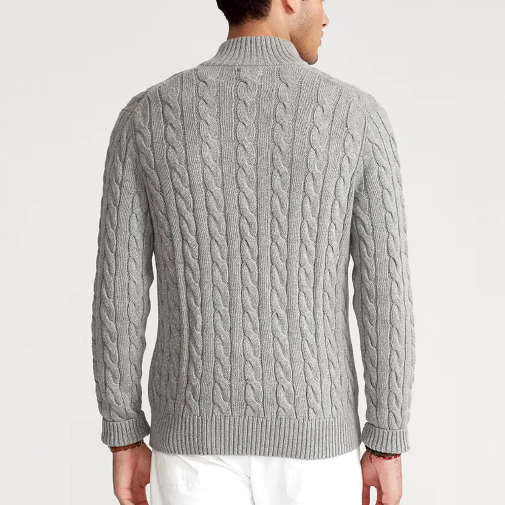 Men's Half‑Zip Pullover | Collar - photo 5