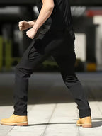 Men's Trousers | Stretch Cargo Pants Multi-Pocket - photo 8
