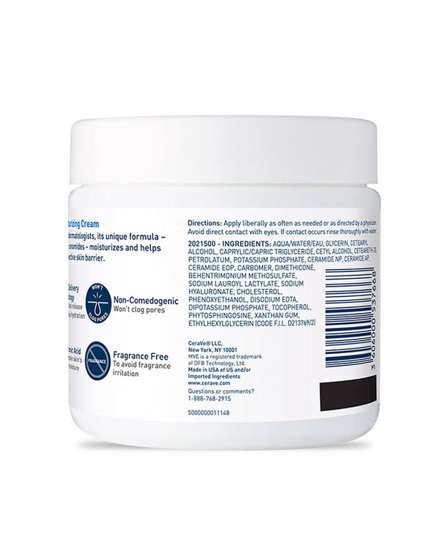 CeraVe Moisturizing Cream for Face & Body