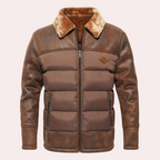Mens Chic Quilted Winter Jacket