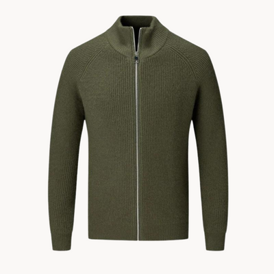 Smart Casual Zip Cardigan for Men