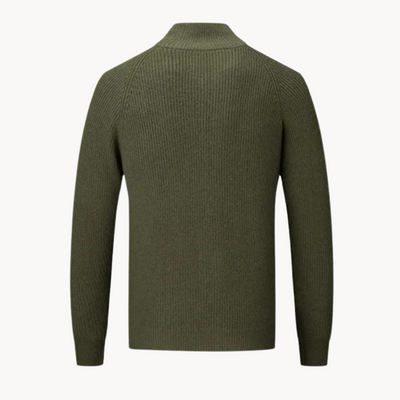 Smart Casual Zip Cardigan for Men