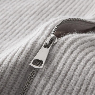 Smart Casual Zip Cardigan for Men