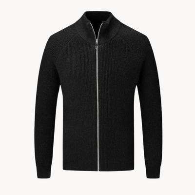 Smart Casual Zip Cardigan for Men