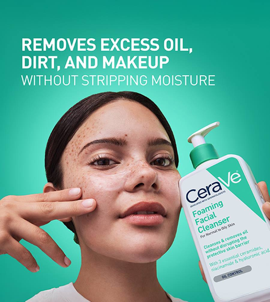 CeraVe Foaming Facial Cleanser for Oily Skin