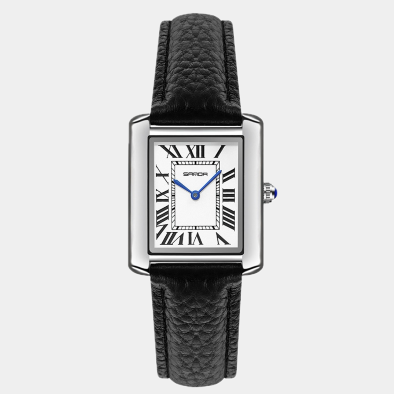 Men’s Dress Watch | Rectangular Case with Roman Numerals