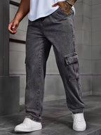Men's Trousers | Loose Fit Cargo Pants - photo 2