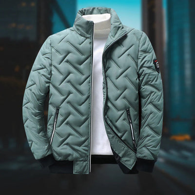 Men’s fashion jacket with plush lining