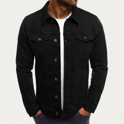 Mens Lightweight comfortable summer denim jacket