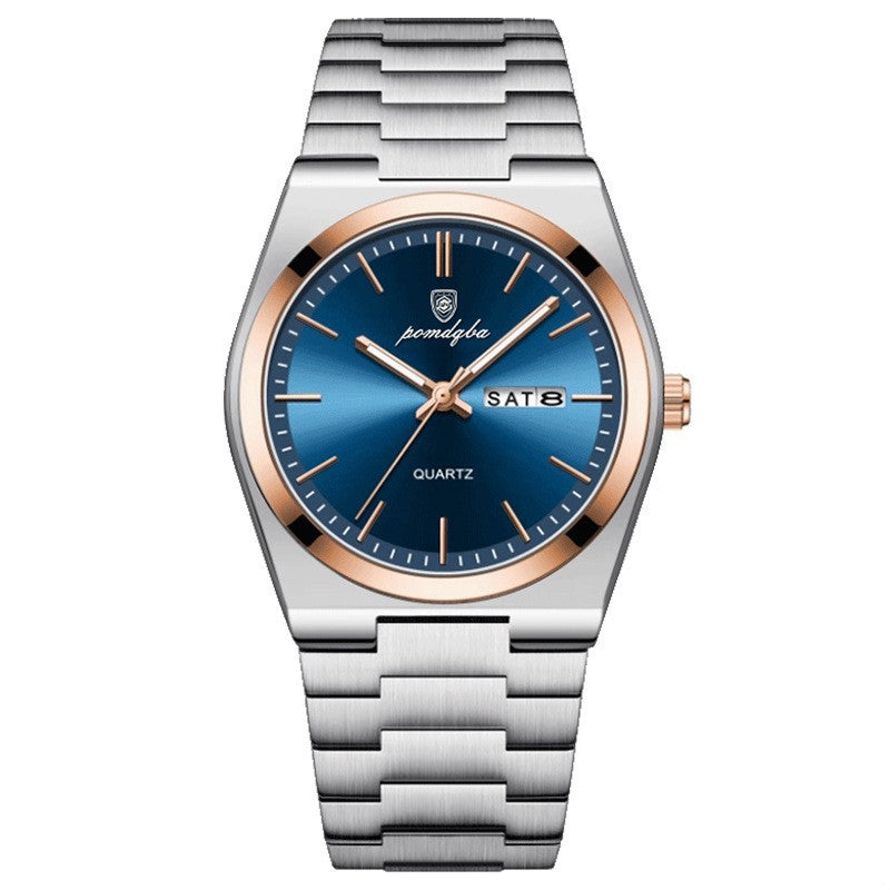 Steel Ultra‑SlimWatch for Men