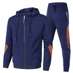 Men’s Zip-Up Tracksuit Set | Sporty Casual Wear