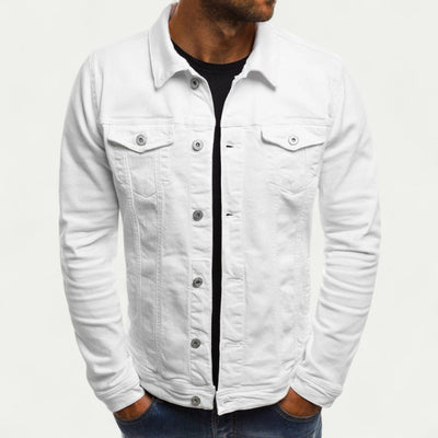 Mens Lightweight comfortable summer denim jacket