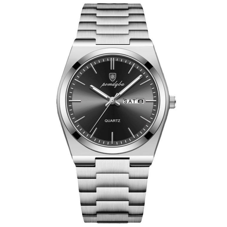 Steel Ultra‑SlimWatch for Men