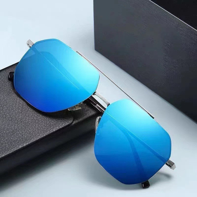 Metal Frame Trendy Sunglasses For Men
