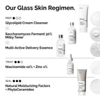 SlimBag Multi-Active Delivery Essence bottle with dropper, showcasing the skincare product for nourishing and revitalizing skin.