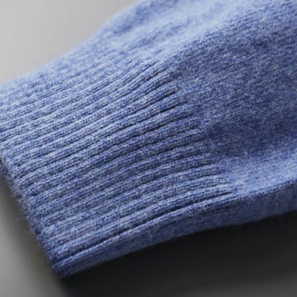 Męski sweter polo | Zapięcie na guziki i kołnierz