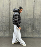 Men’s Short Puffer Jacket | Warm Hooded Outerwear