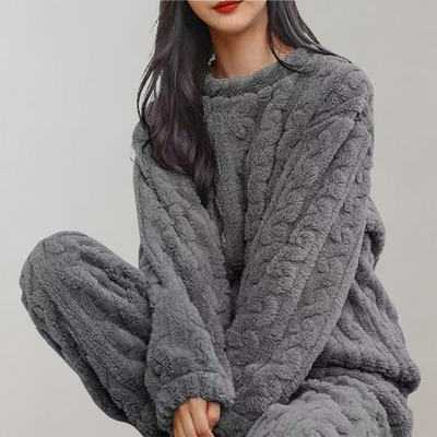 Lila | Zachte en Knusse Pyjamaset