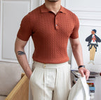 Polo Shirt with Classic Collar for Men