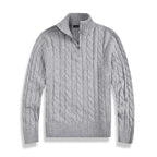 Half‑Zip Pullover with Collar for Men