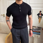 Polo Shirt with Classic Collar for Men