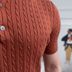 Polo Shirt with Classic Collar for Men