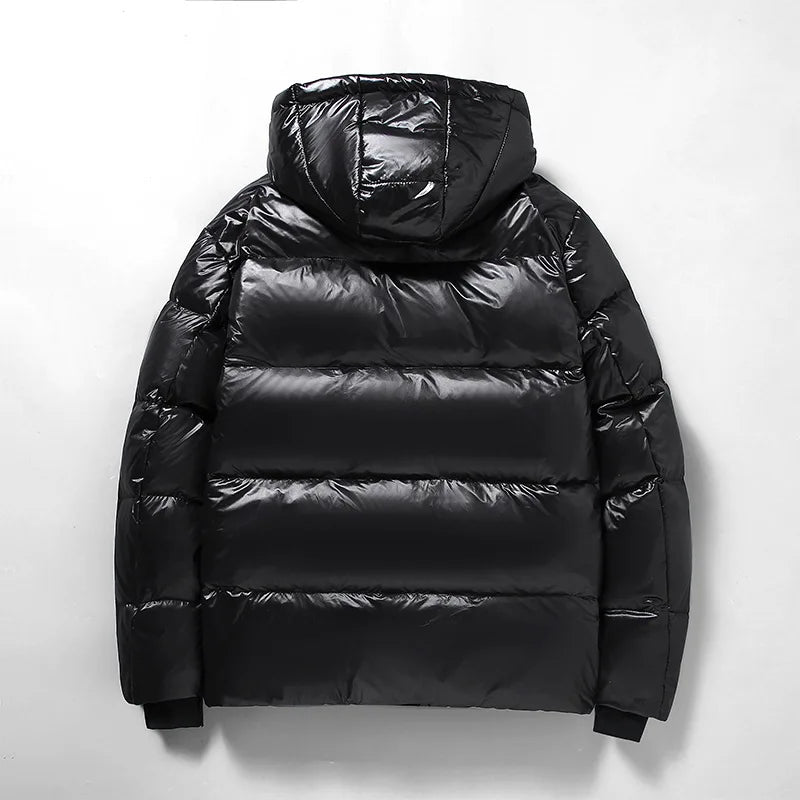 Men’s winter jacket with hood