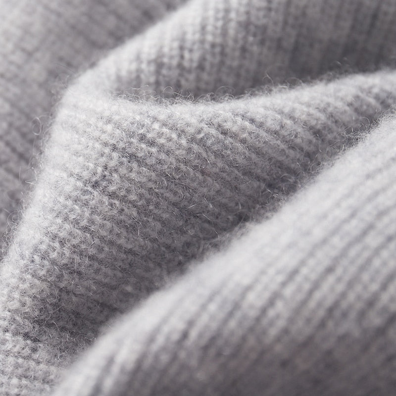Cashmere Cardigan with Ribbed Cuffs for Men