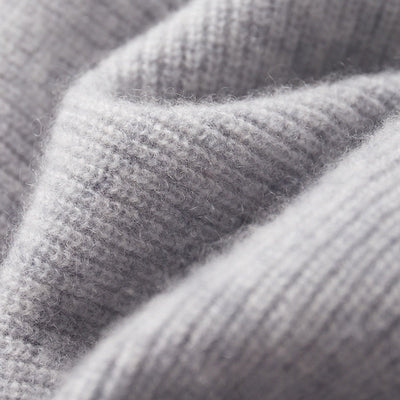 Cashmere Cardigan with Ribbed Cuffs for Men
