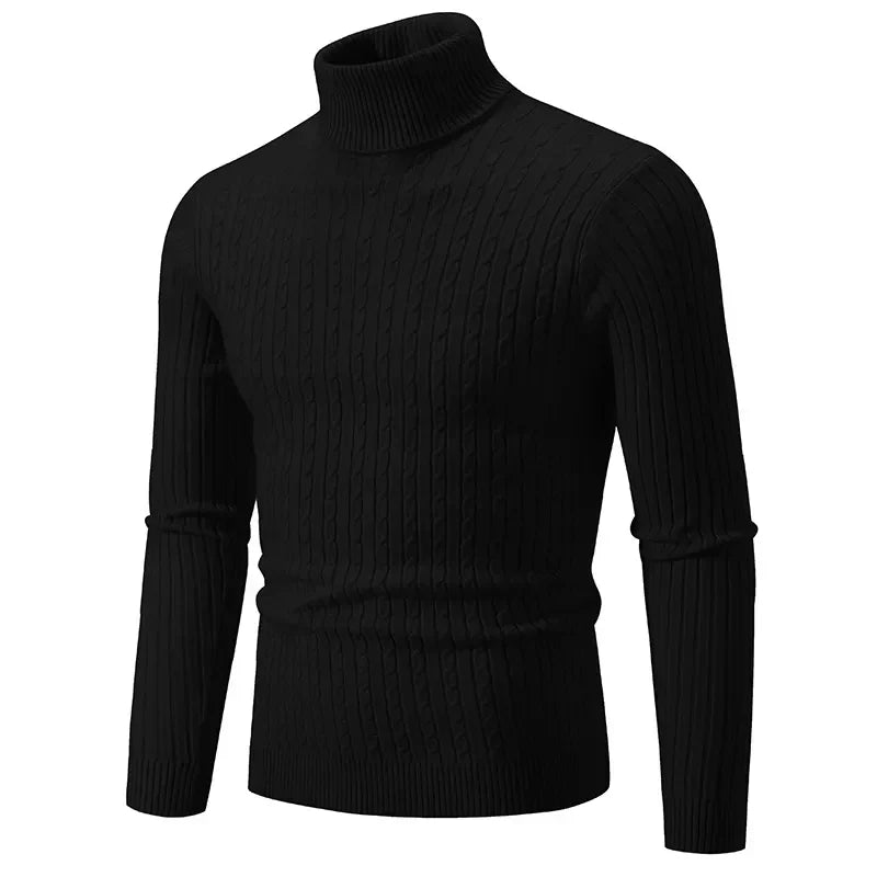 Casual High-Neck Jumper for Men