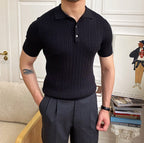 Polo Shirt with Classic Collar for Men