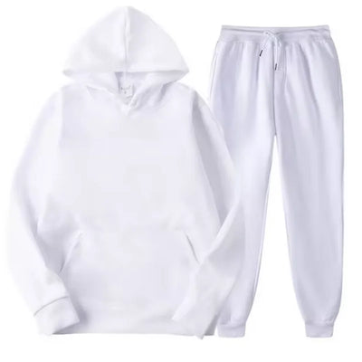 2-delig Tracksuit – Hoodie & Drawstring Pants (Unisex Sportwear)